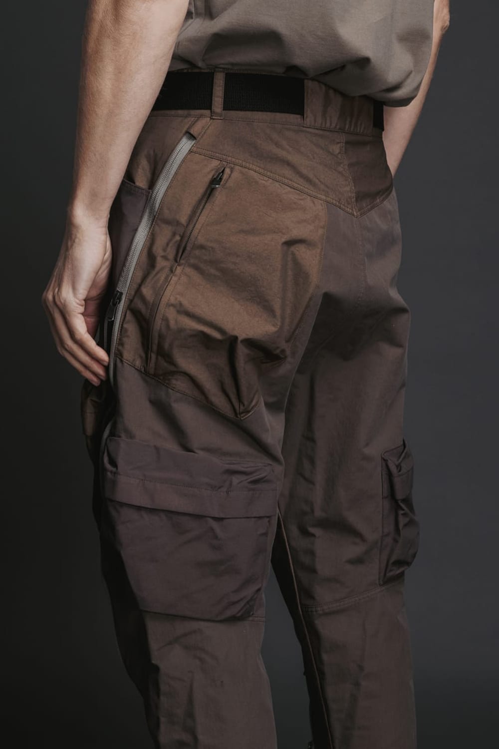 Tactical Pants Brown Gray