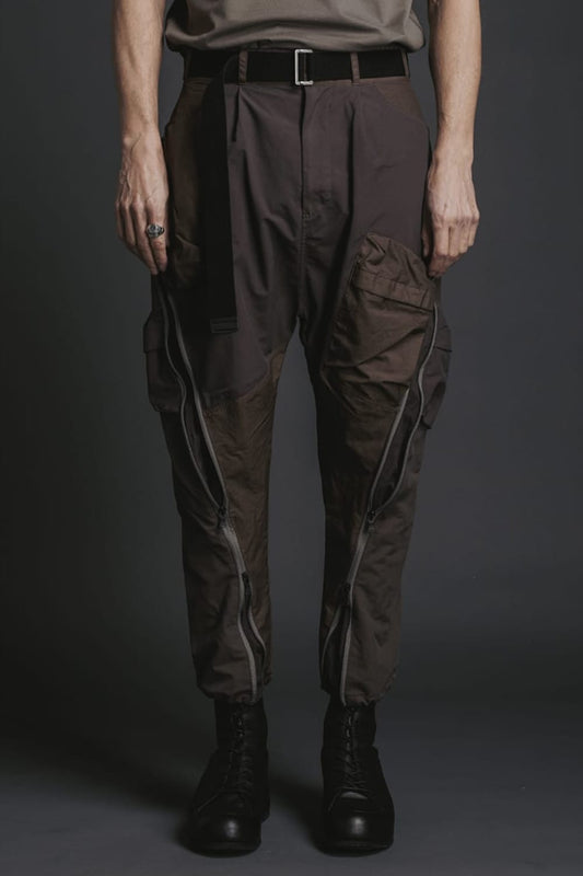 Tactical Pants Brown Gray