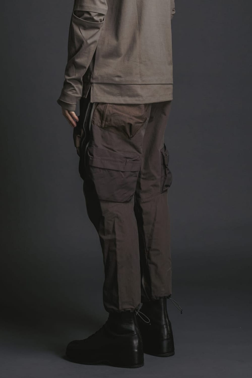 Tactical Pants Brown Gray