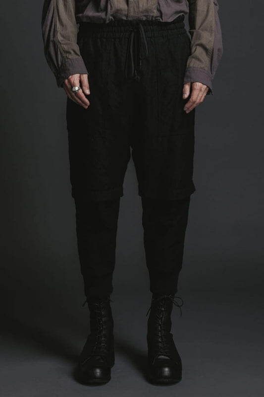 Wool / Linen Layered Pants