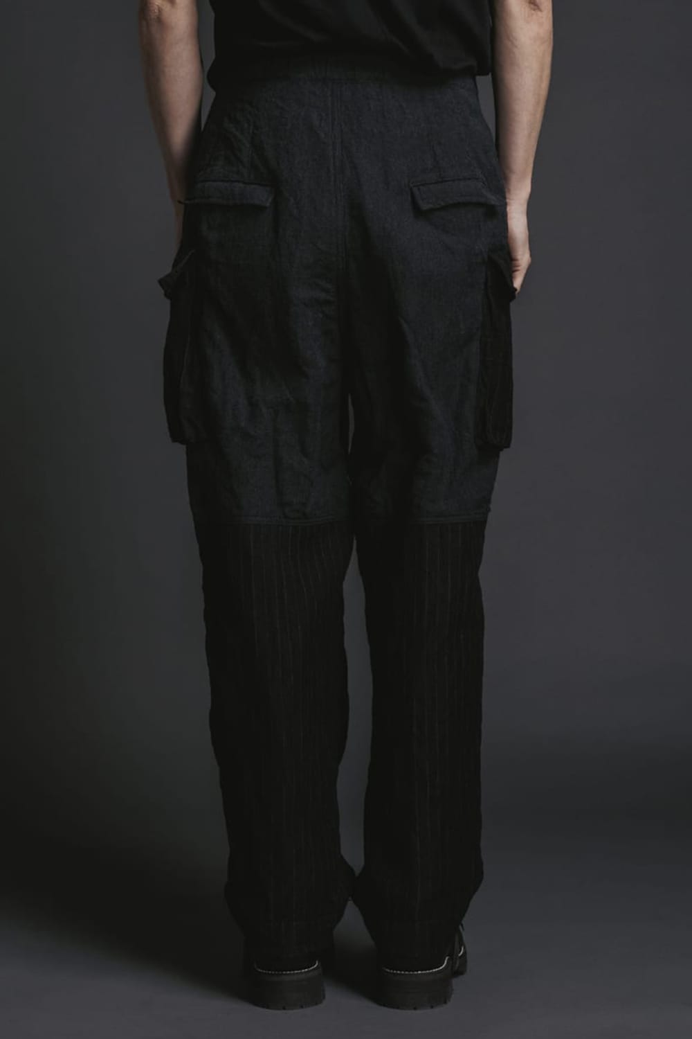 Wool / Linen Combination Cargo Pants