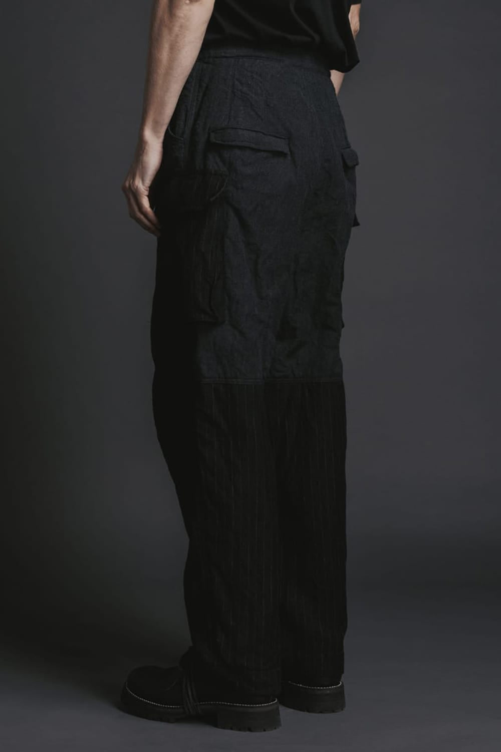 Wool / Linen Combination Cargo Pants