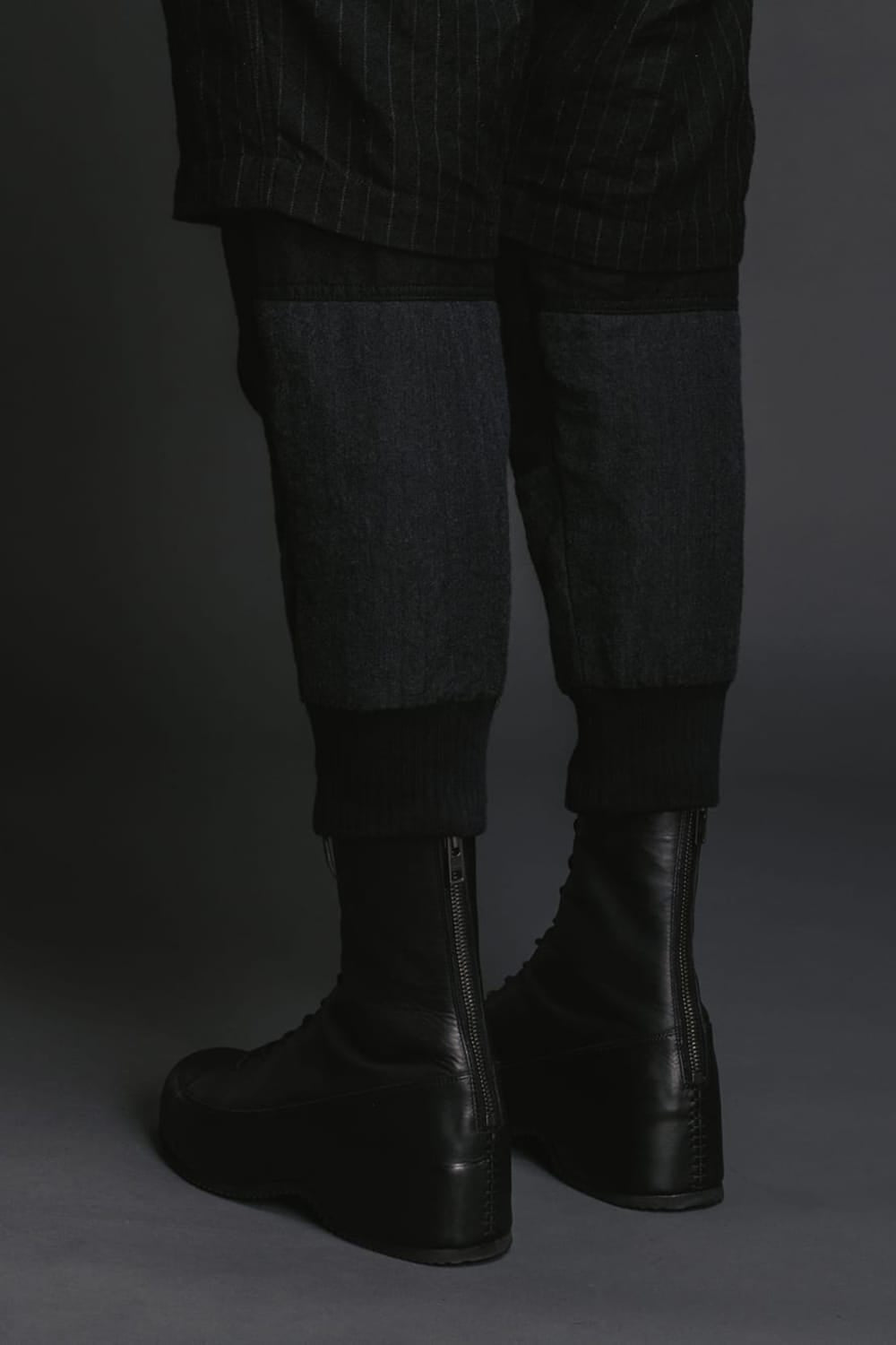 Wool / Linen Combination Layered Pants