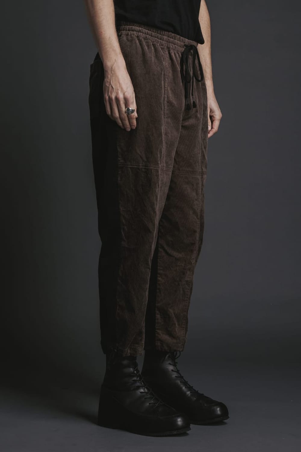 Corduroy Drawstring Pants