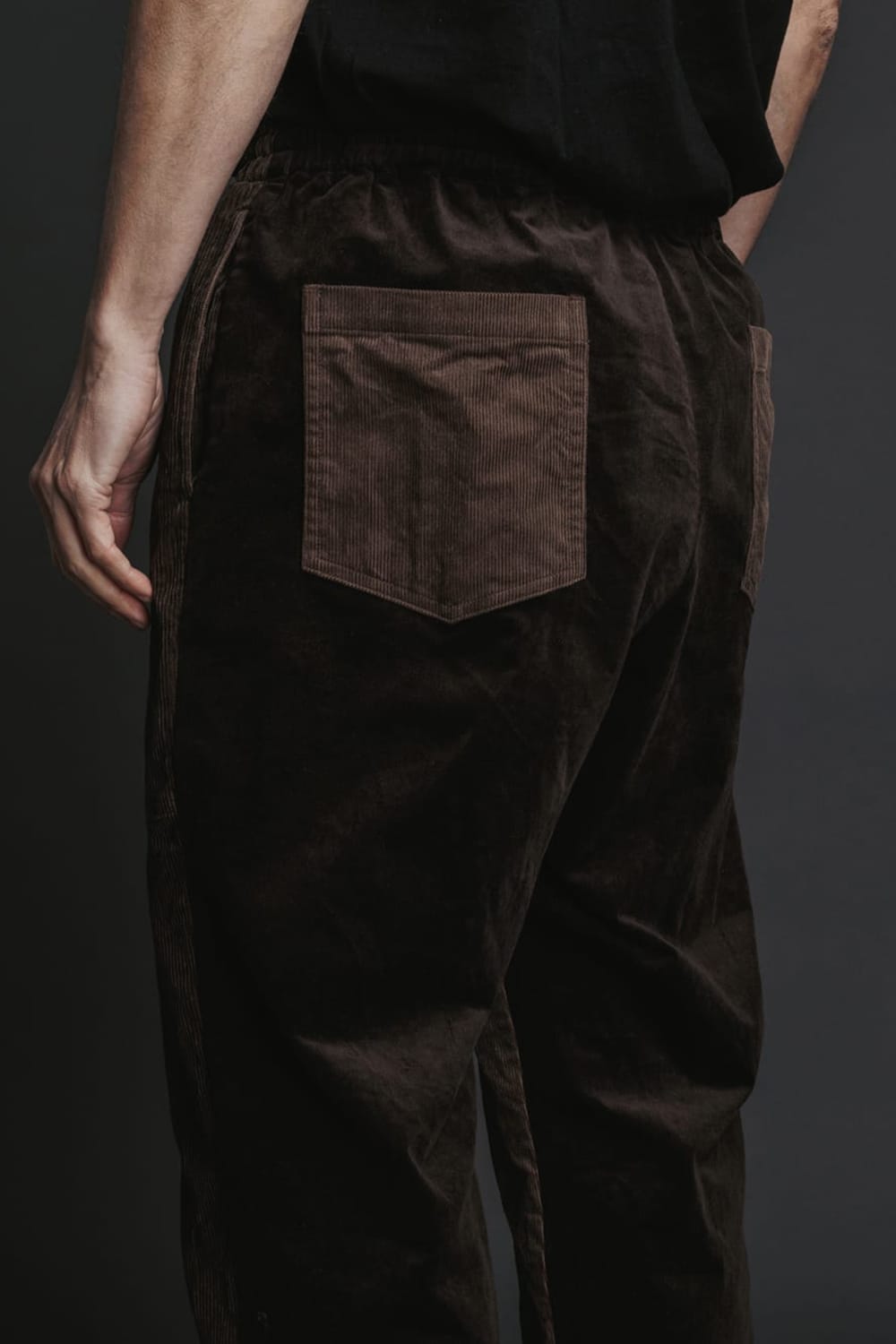 Corduroy Drawstring Pants