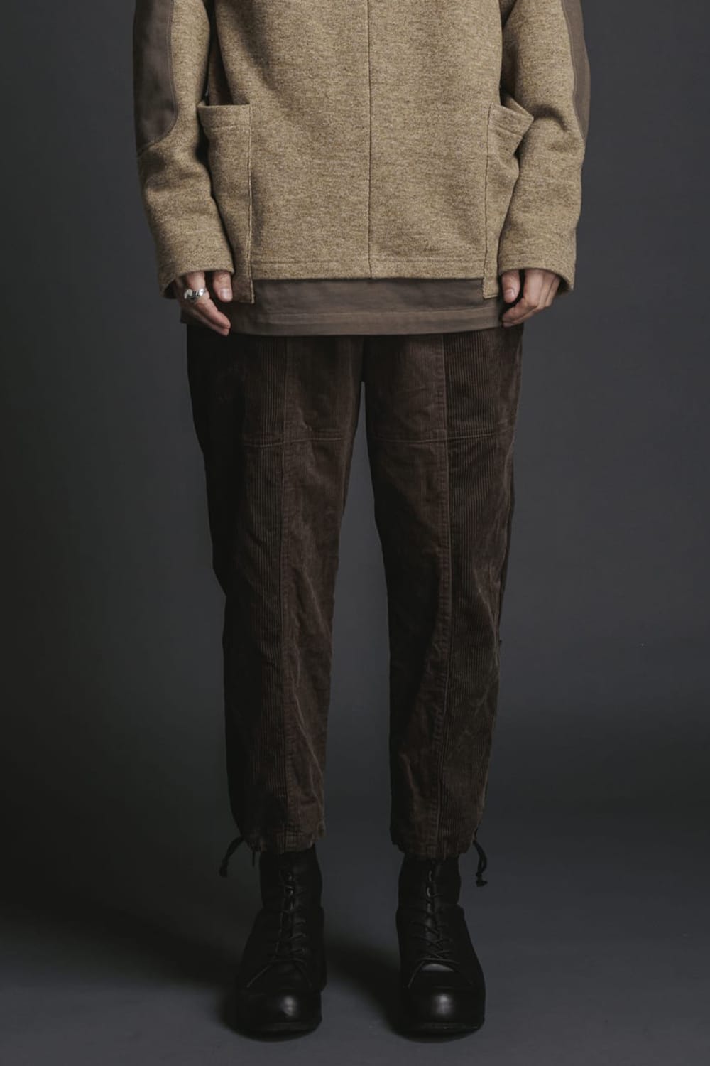 Corduroy Drawstring Pants