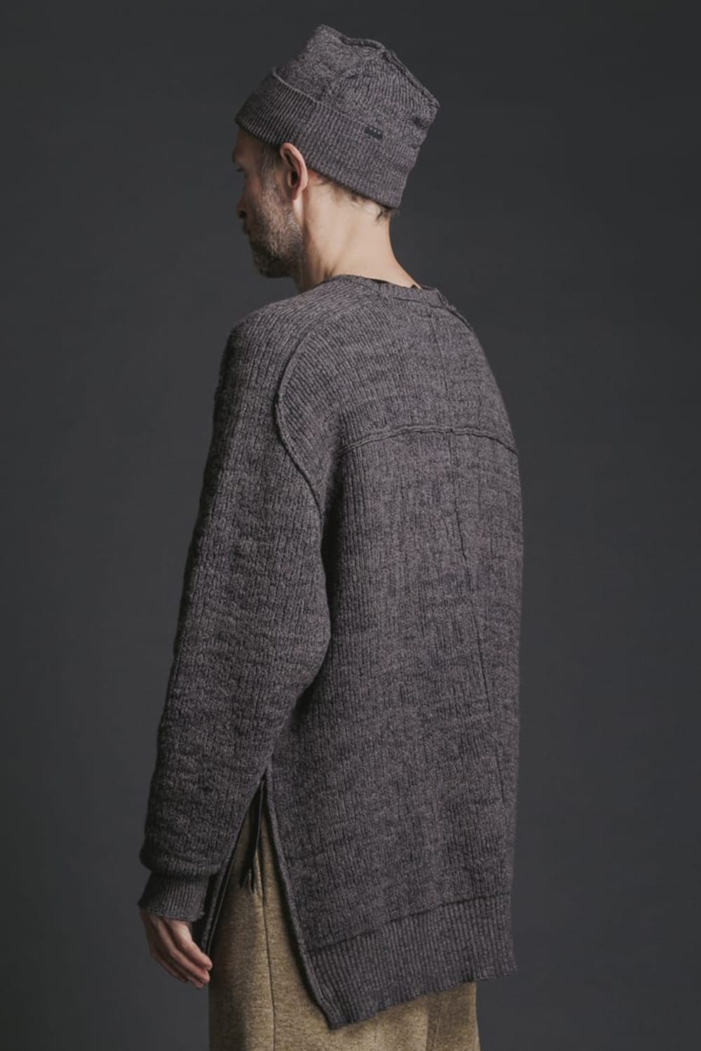 Cotton Cashmere Pullover Gray