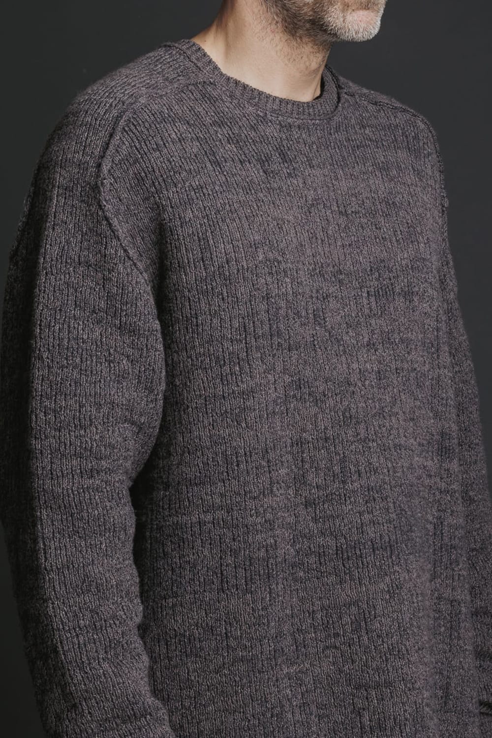 Cotton Cashmere Pullover Gray 