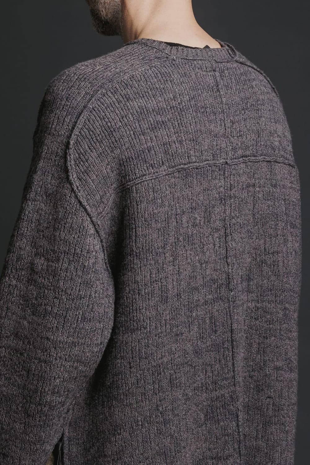 Cotton Cashmere Pullover Gray 