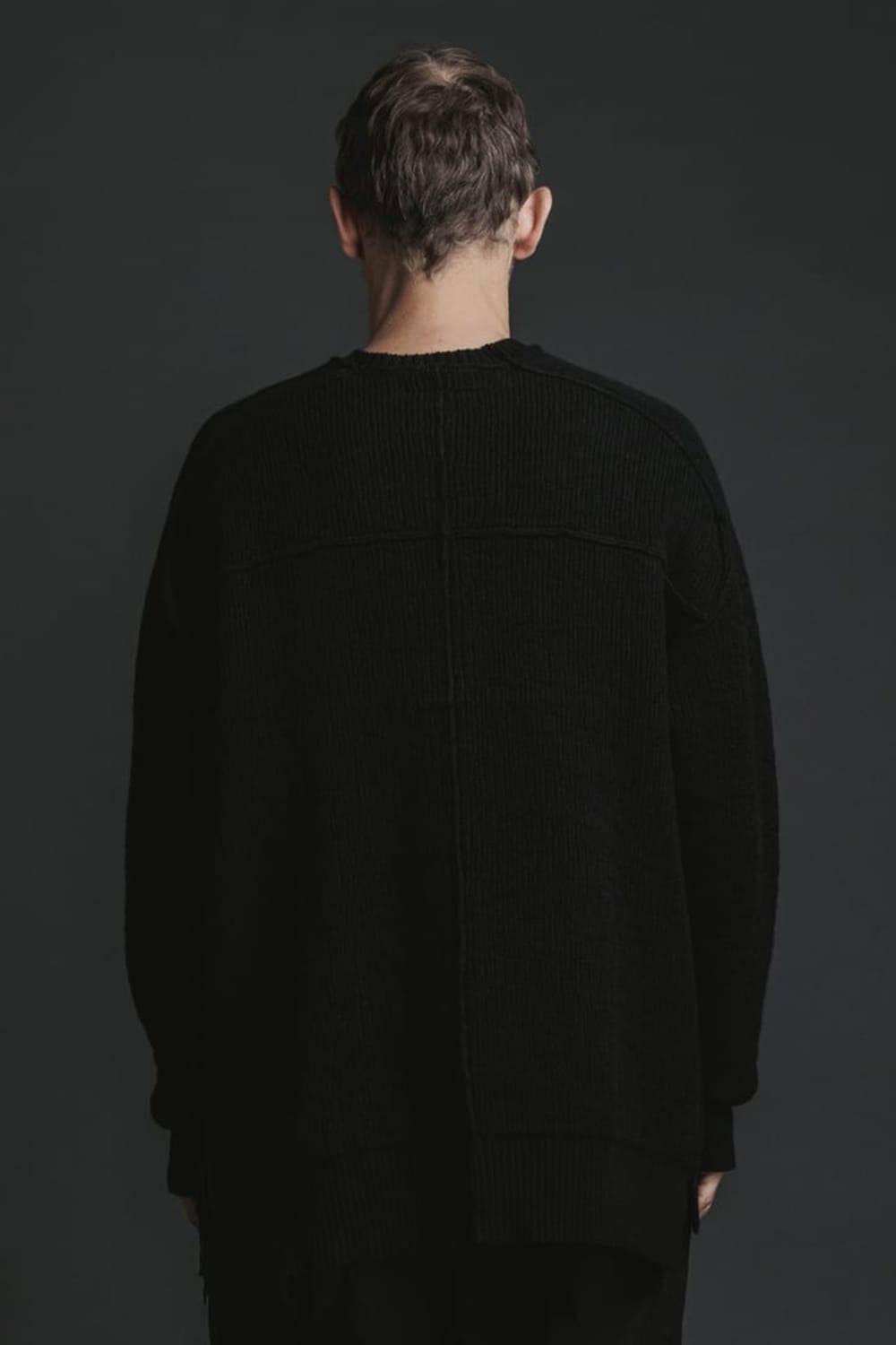 Cotton Cashmere Pullover Black 