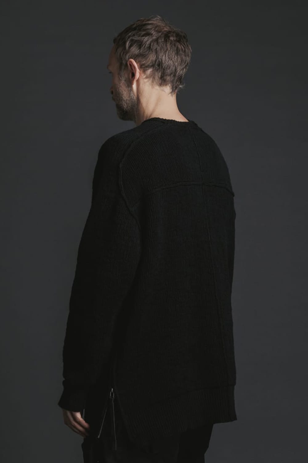 Cotton Cashmere Pullover Black 