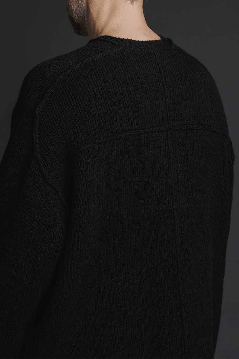 Cotton Cashmere Pullover Black