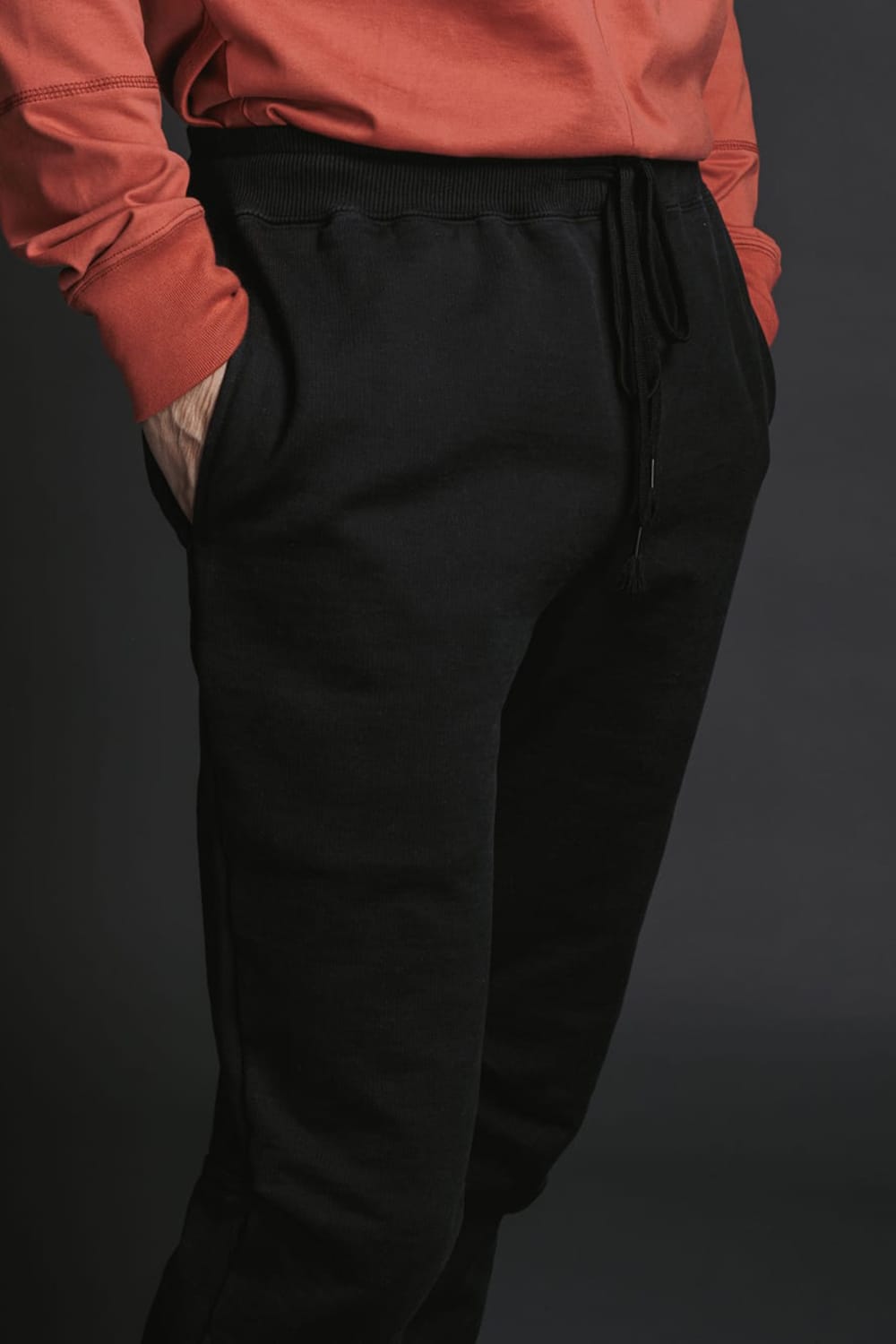 Cotton brushed lining Jogger Pants