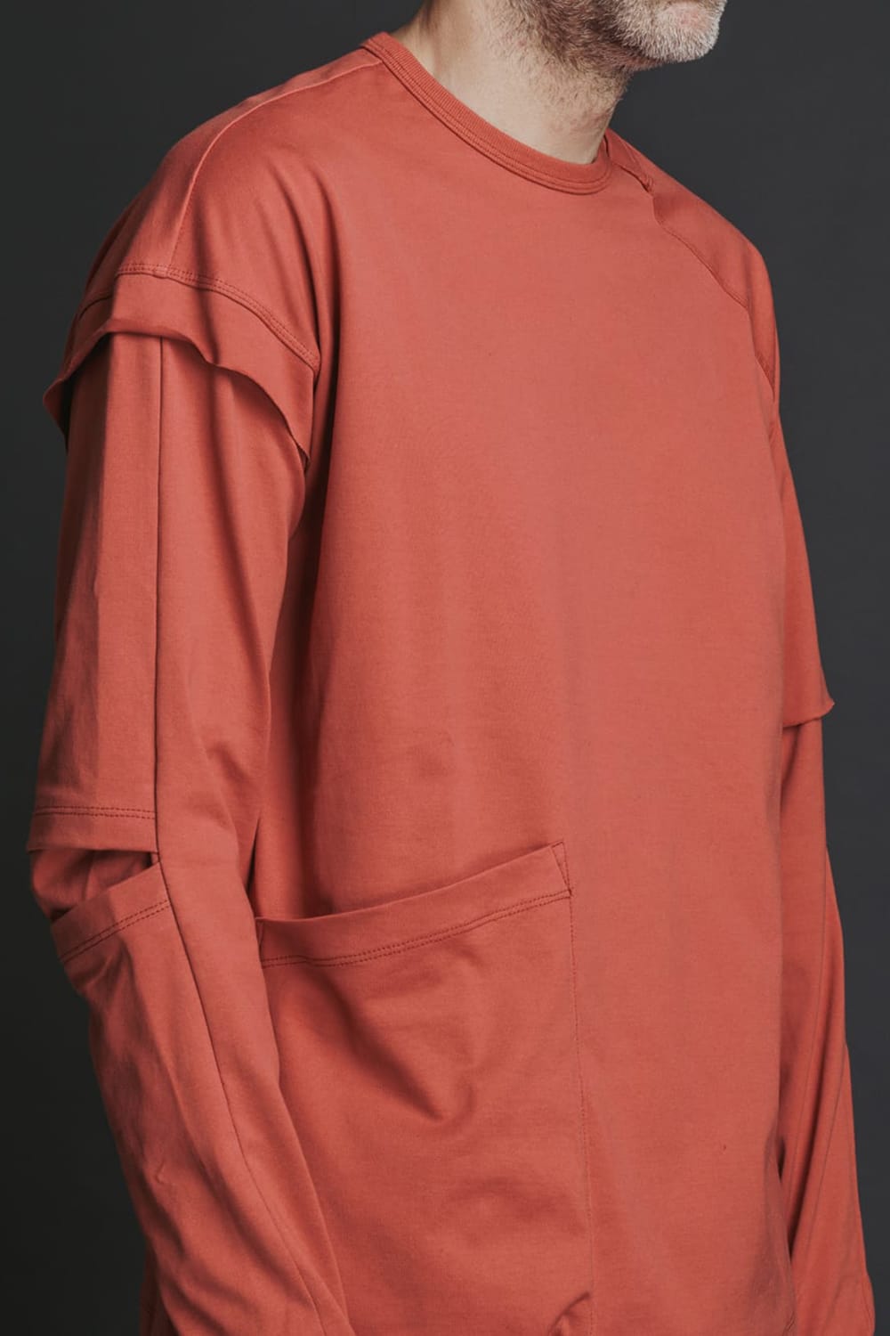 Cotton Asymmetry Layered L/S  Vermilion