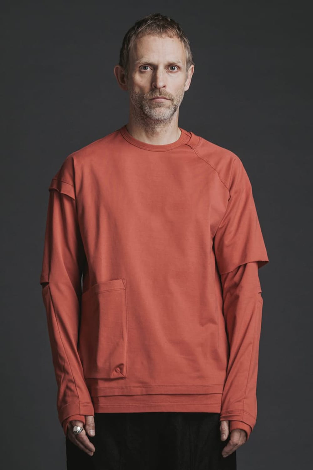 Cotton Asymmetry Layered L/S  Vermilion