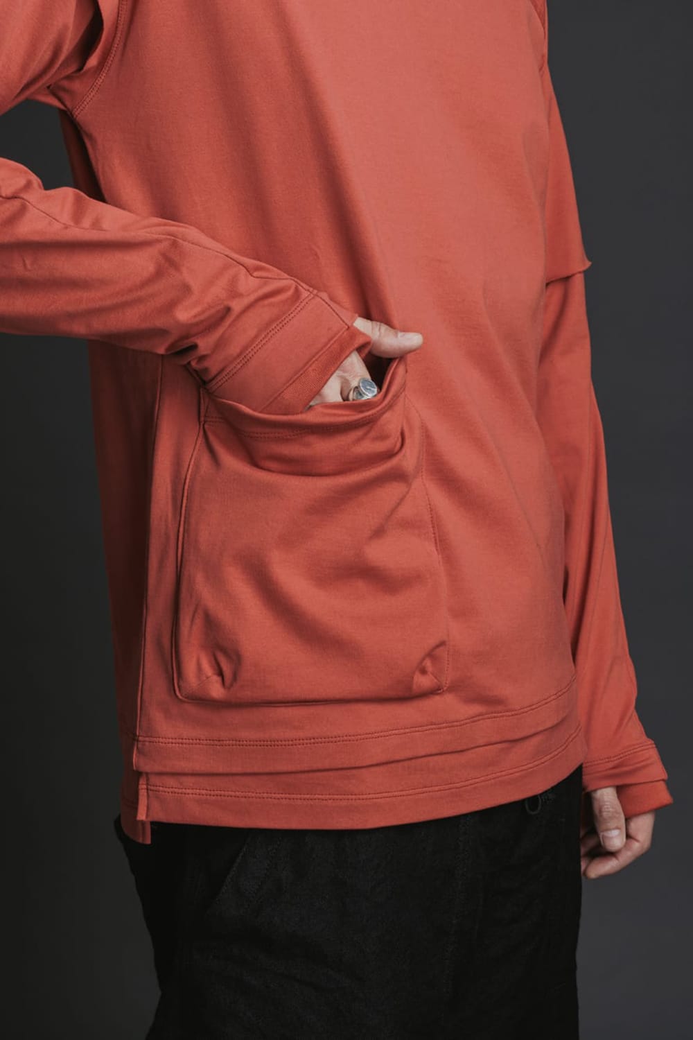 Cotton Asymmetry Layered L/S  Vermilion