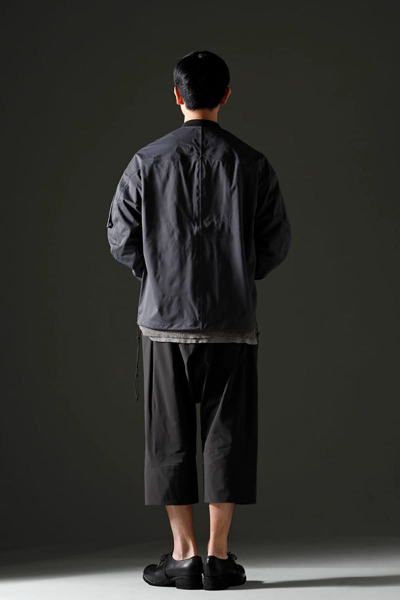 Water Repellent Bomber Jacket  Dark Gray