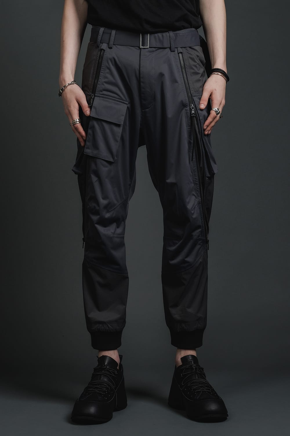 Water Repellent Tactical Pants Dark Gray