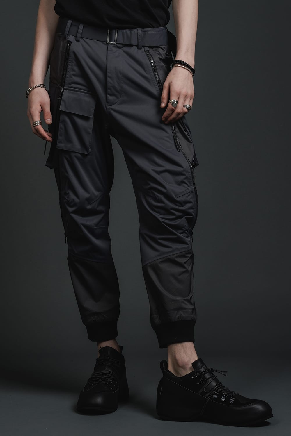 Water Repellent Tactical Pants Dark Gray