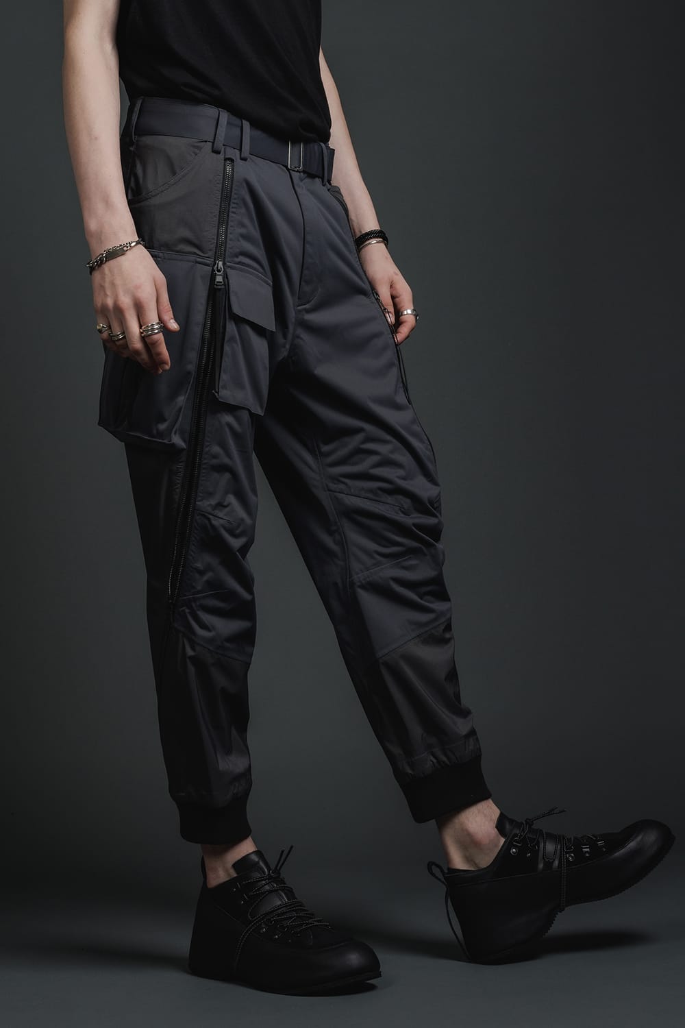 Water Repellent Tactical Pants Dark Gray