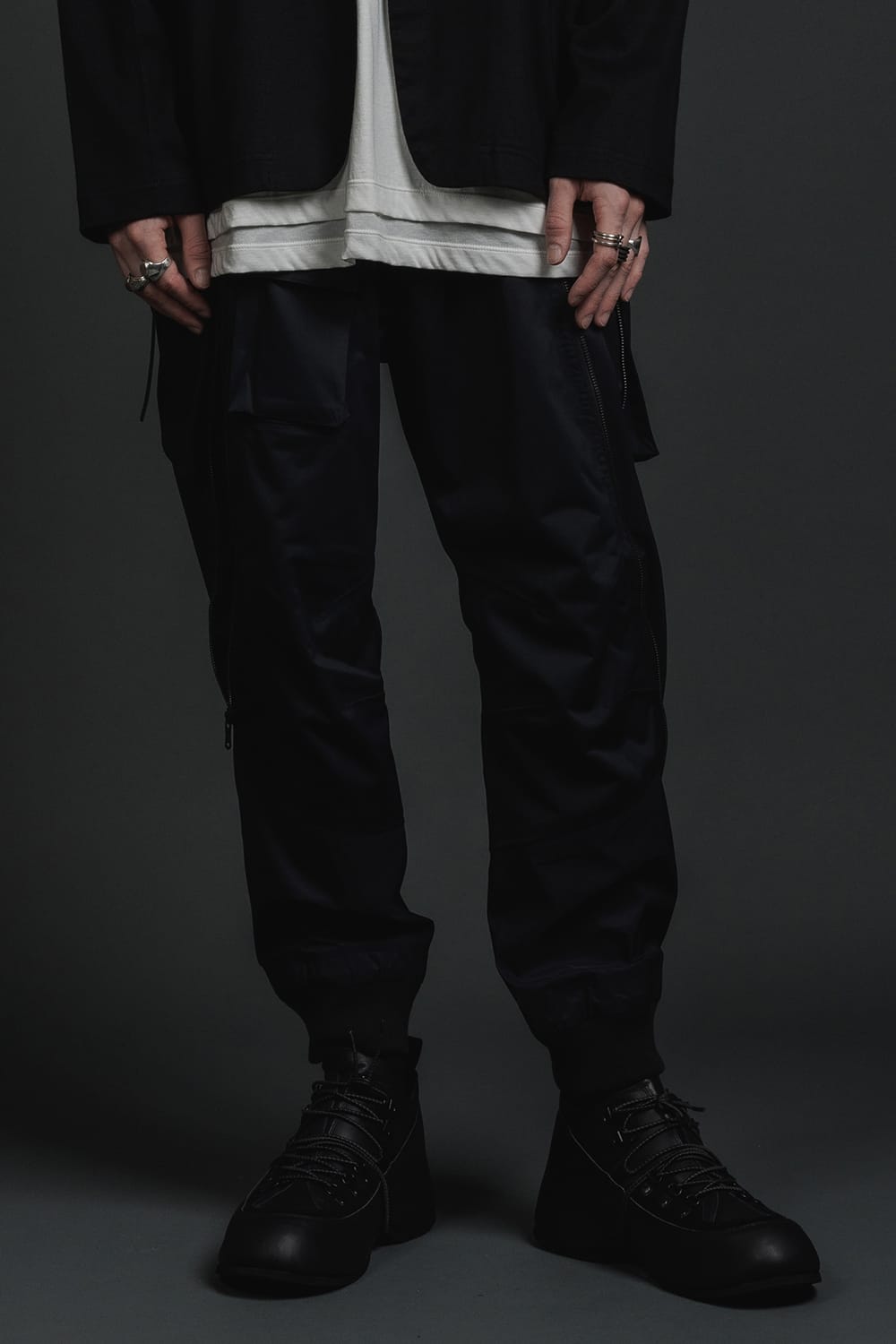 Water Repellent Tactical Pants Black