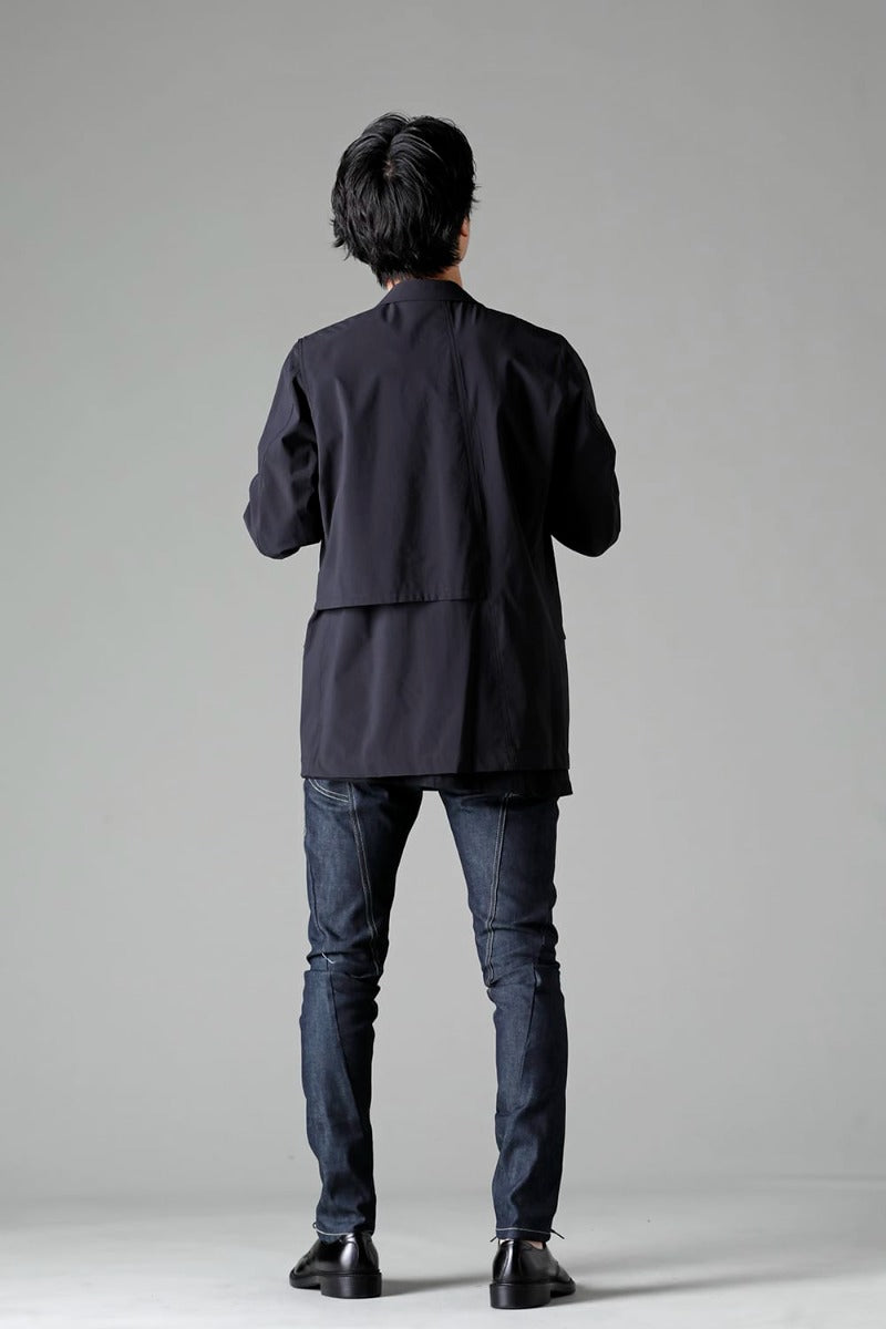 Water-Repellent Stretch Blazer  Black