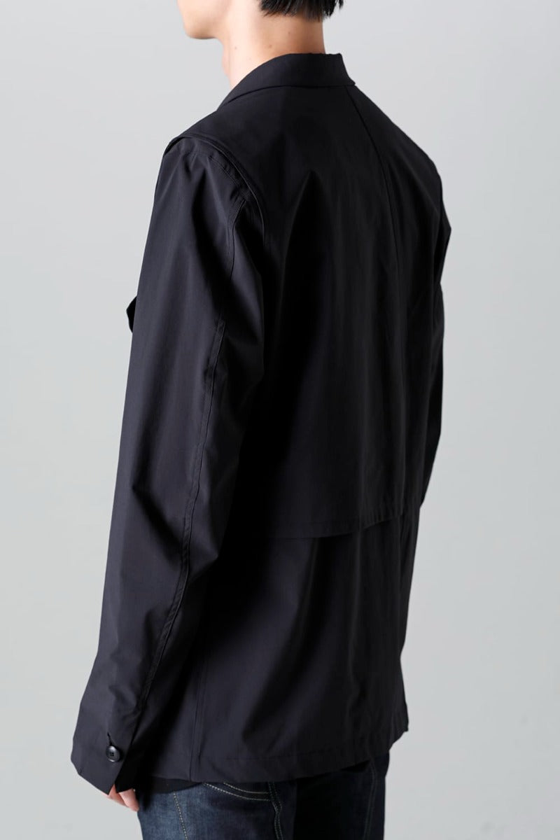 Water-Repellent Stretch Blazer  Black