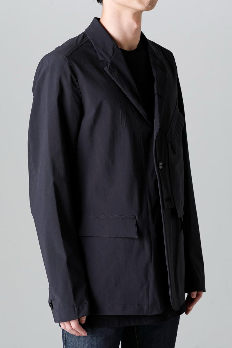 Water-Repellent Stretch Blazer  Black