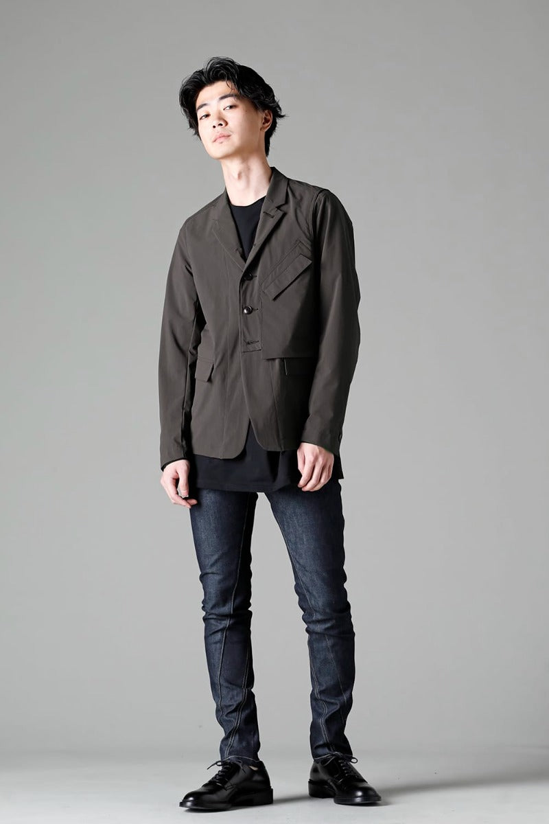 Water-Repellent Stretch Blazer  Dark Olive