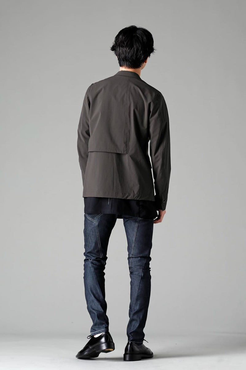 Water-Repellent Stretch Blazer  Dark Olive