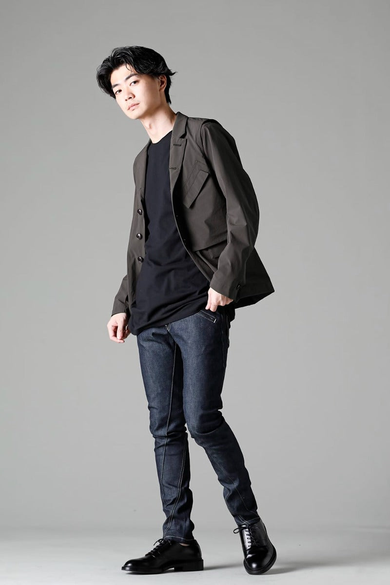 Water-Repellent Stretch Blazer  Dark Olive