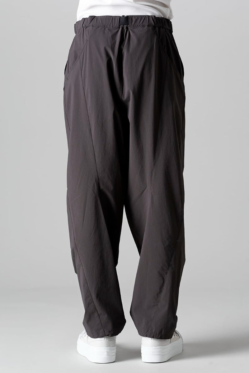 Water-Repellent Stretch Wide Pants Dark Gray