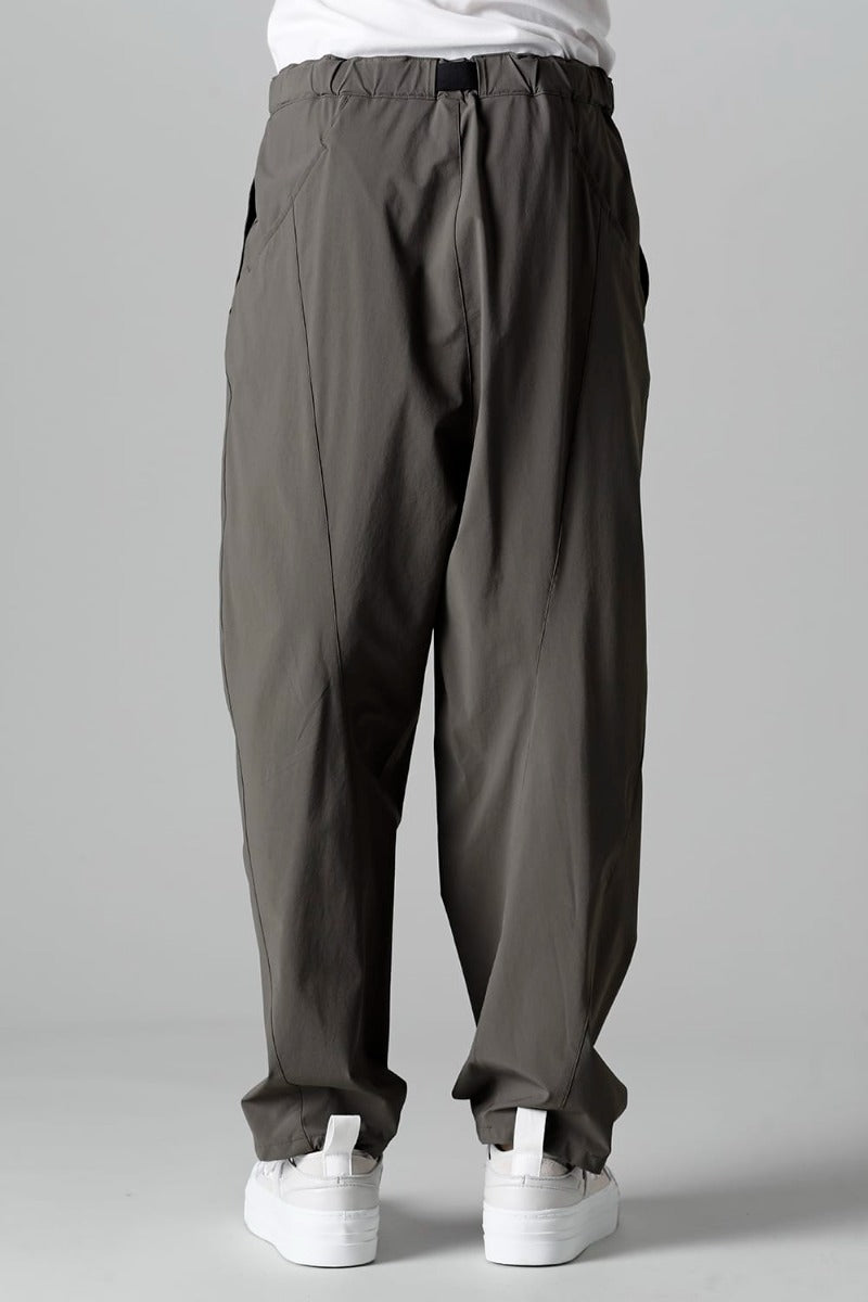 Water-Repellent Stretch Wide Pants Dark Olive