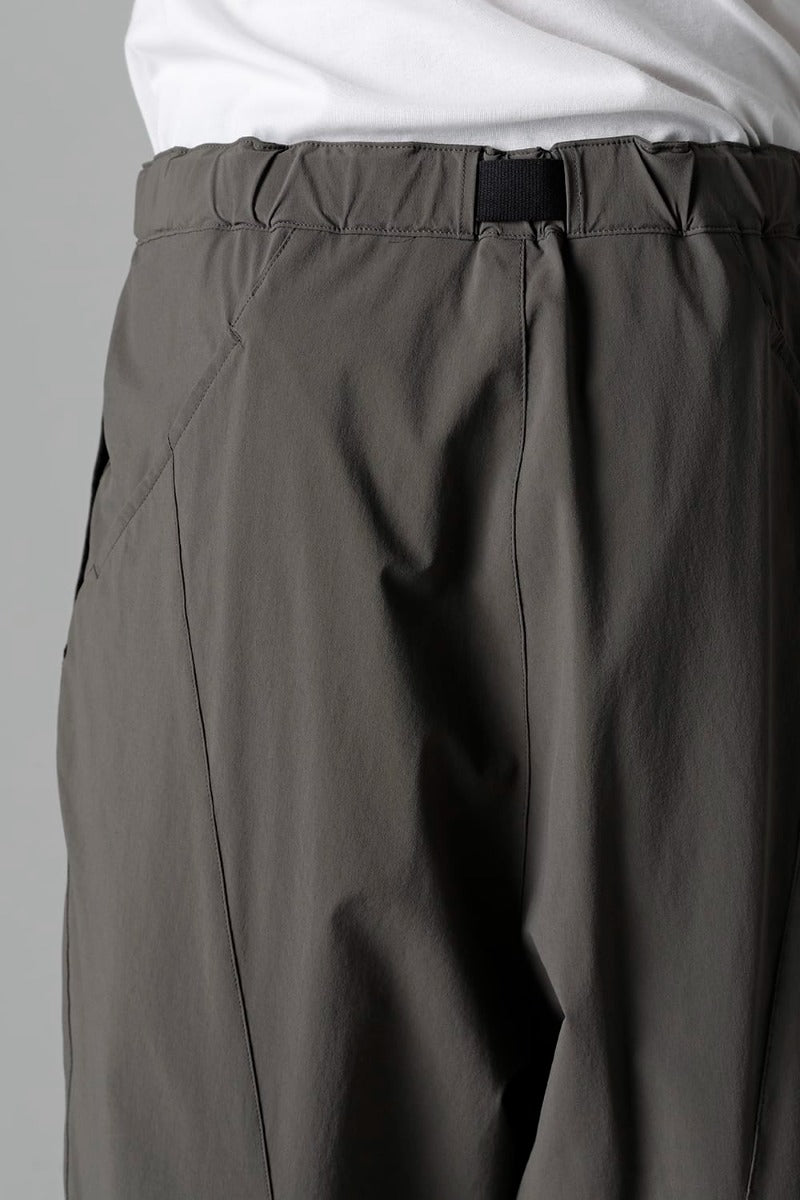 Water-Repellent Stretch Wide Pants Dark Olive