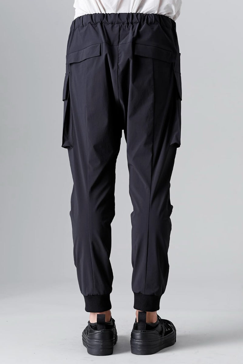 Water-Repellent Stretch Cargo Pants Black