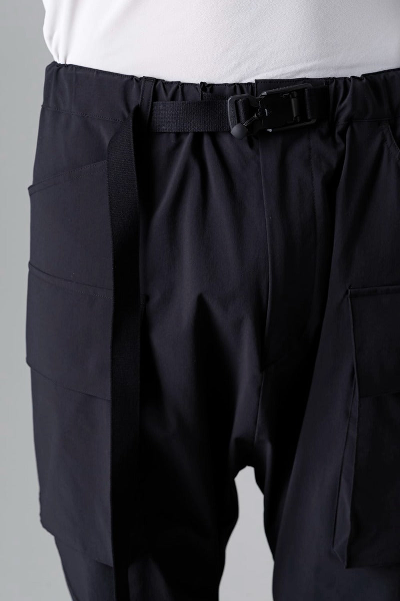 Water-Repellent Stretch Cargo Pants Black