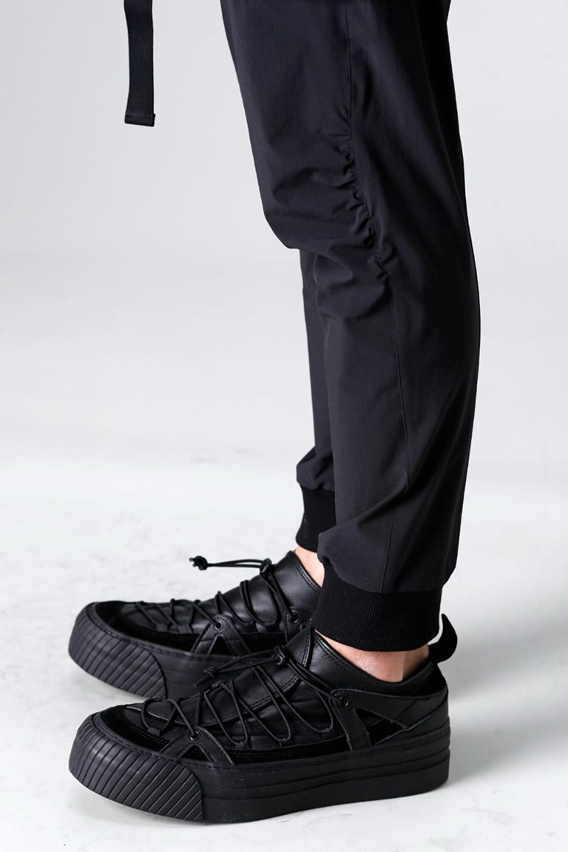 Water-Repellent Stretch Cargo Pants Black