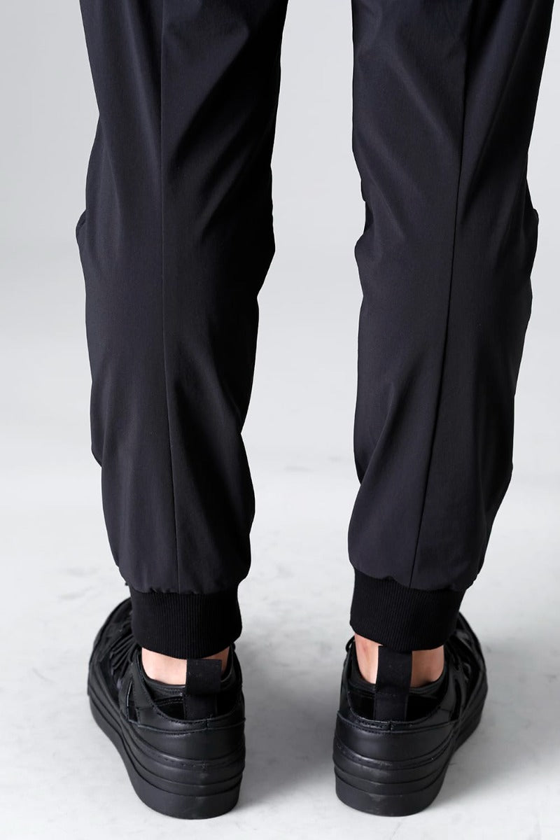 Water-Repellent Stretch Cargo Pants Black