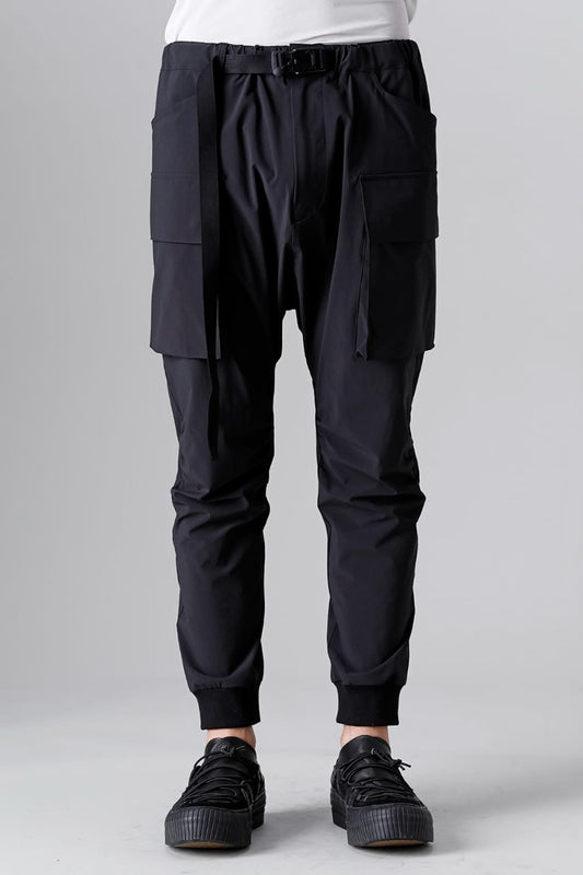 Water-Repellent Stretch Cargo Pants Black