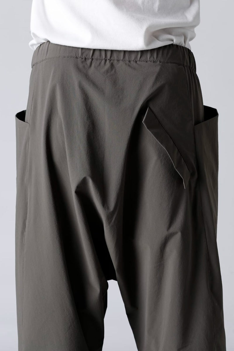 Water-Repellent Stretch Knee-Length Pants Dark Olive