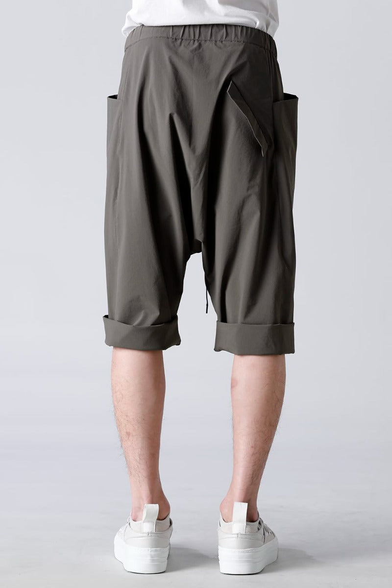 Water-Repellent Stretch Knee-Length Pants Dark Olive