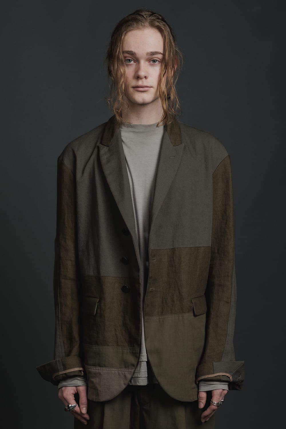 Fragment Blazer  Dark Olive