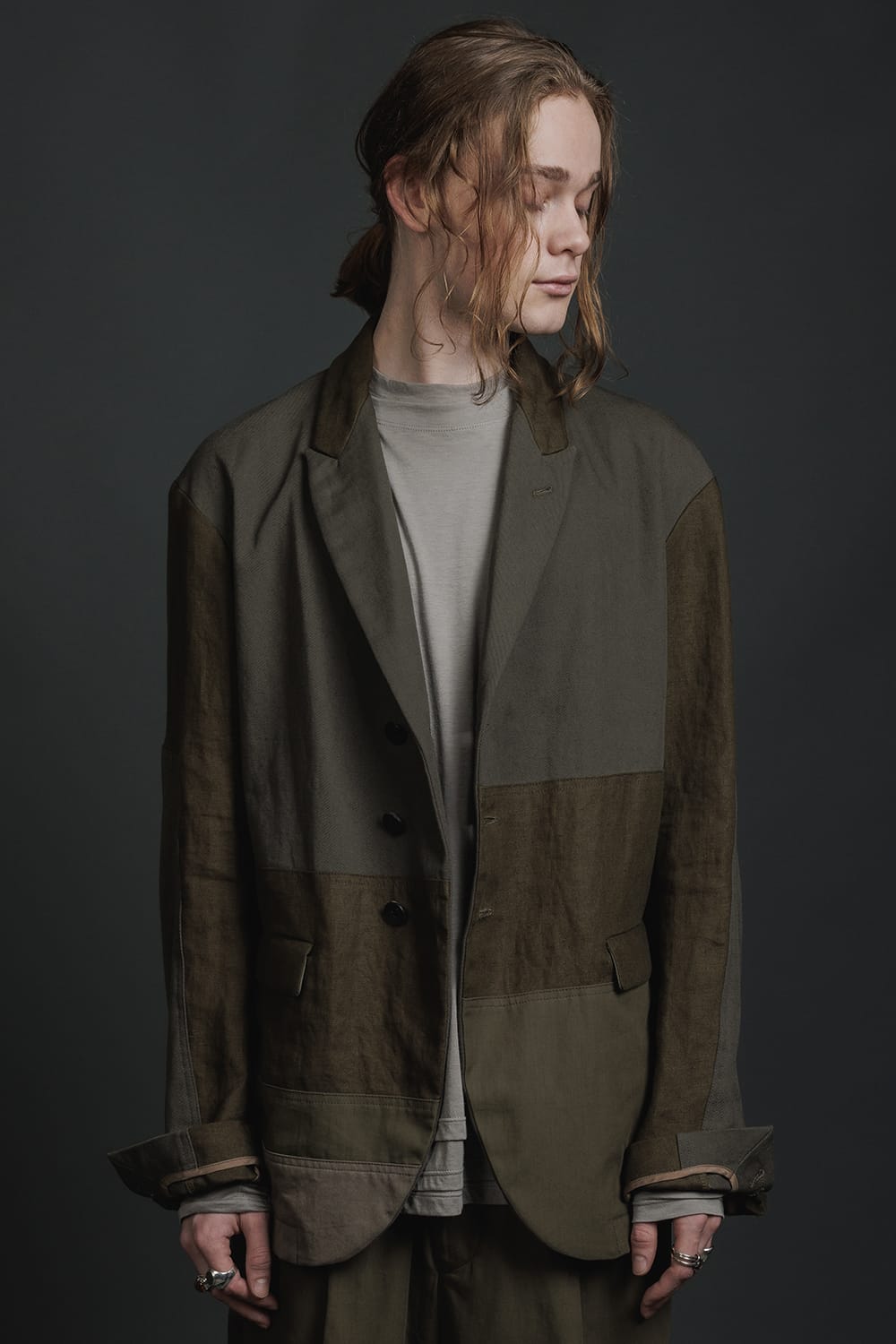 Fragment Blazer  Dark Olive