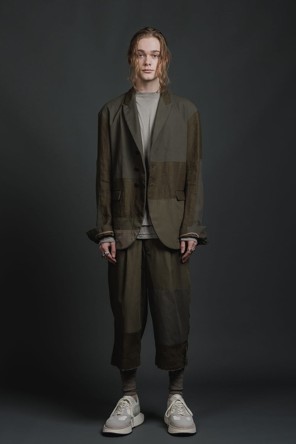 Fragment Blazer  Dark Olive