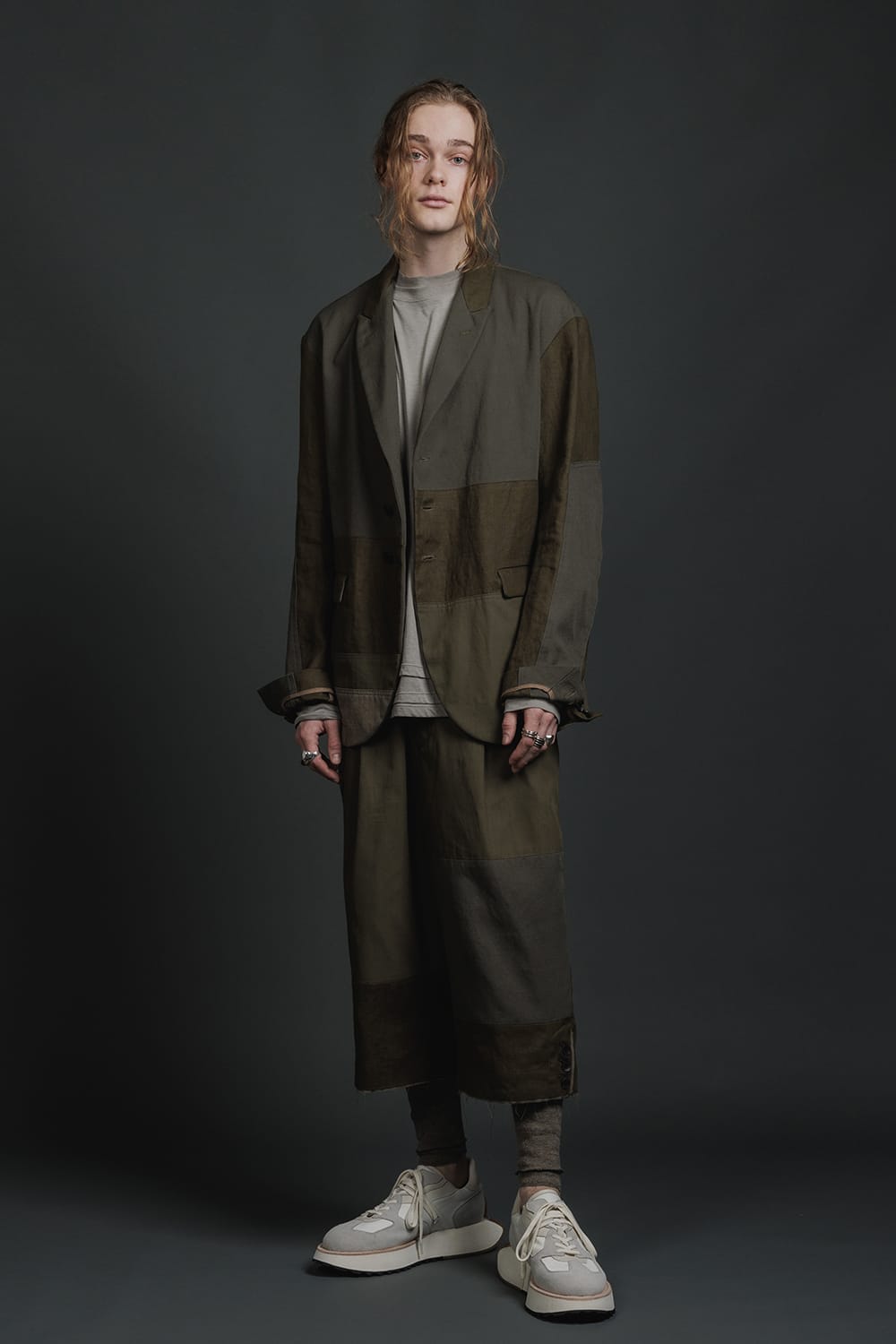 Fragment Blazer  Dark Olive