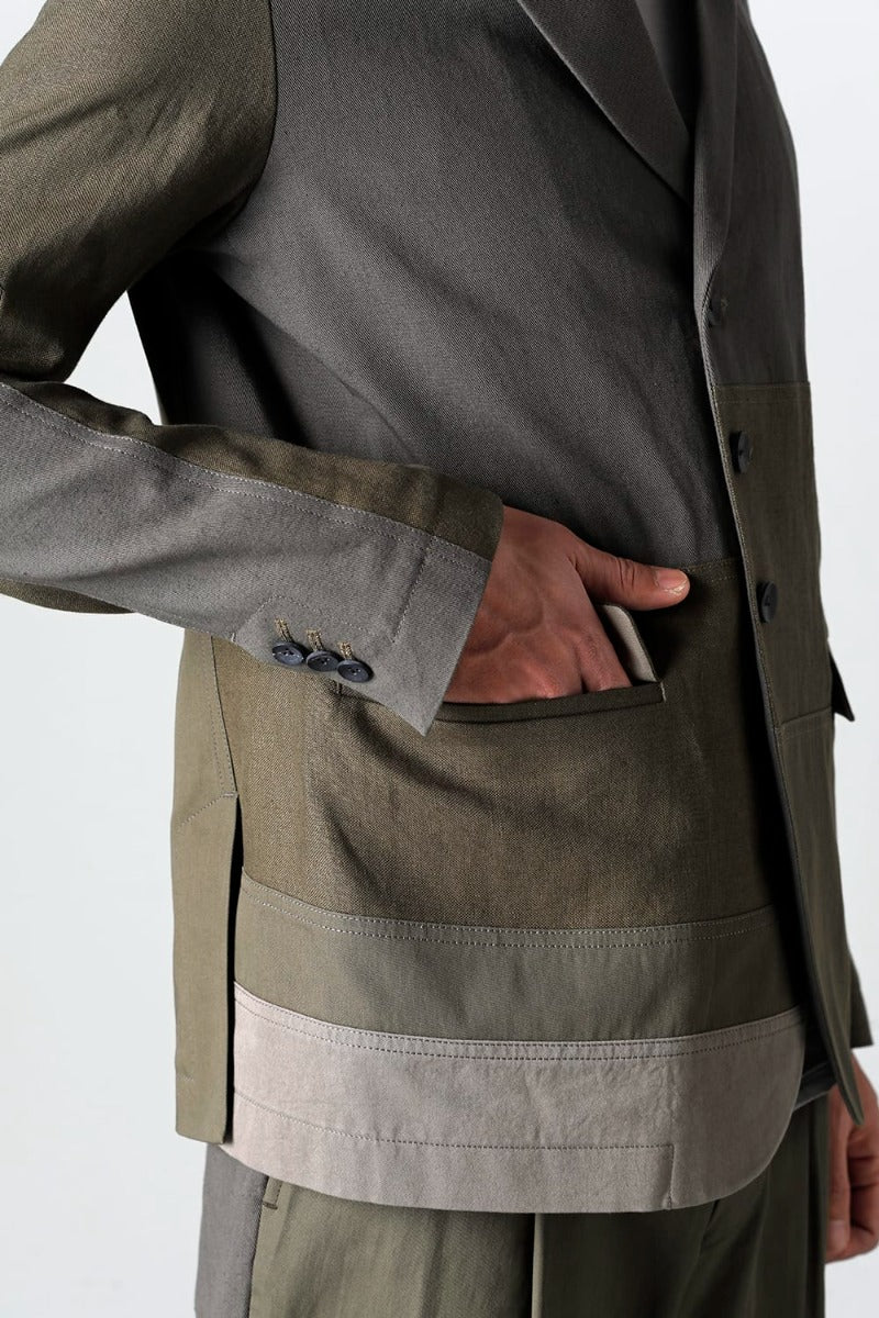 Fragment Blazer  Dark Olive