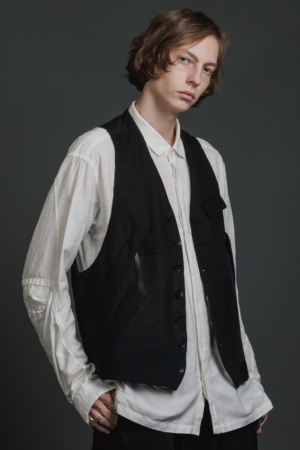 Fragment Vest  Black