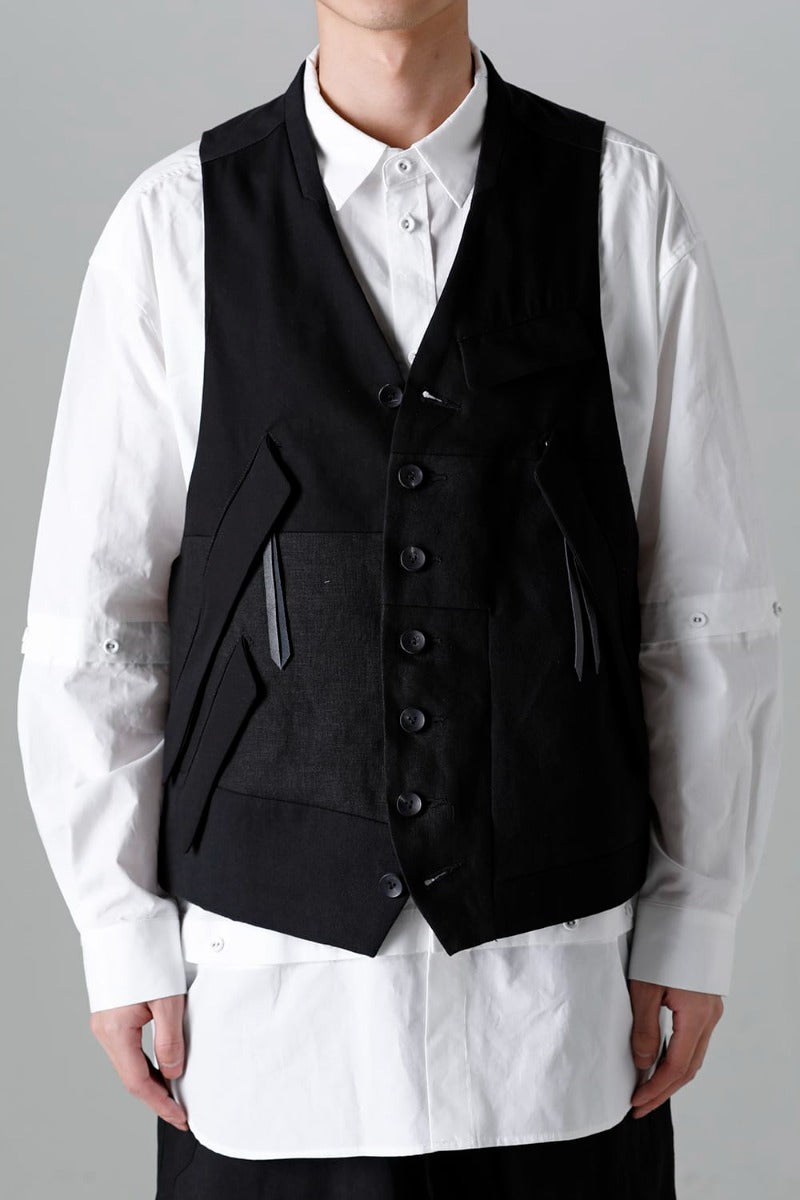 Fragment Vest  Black