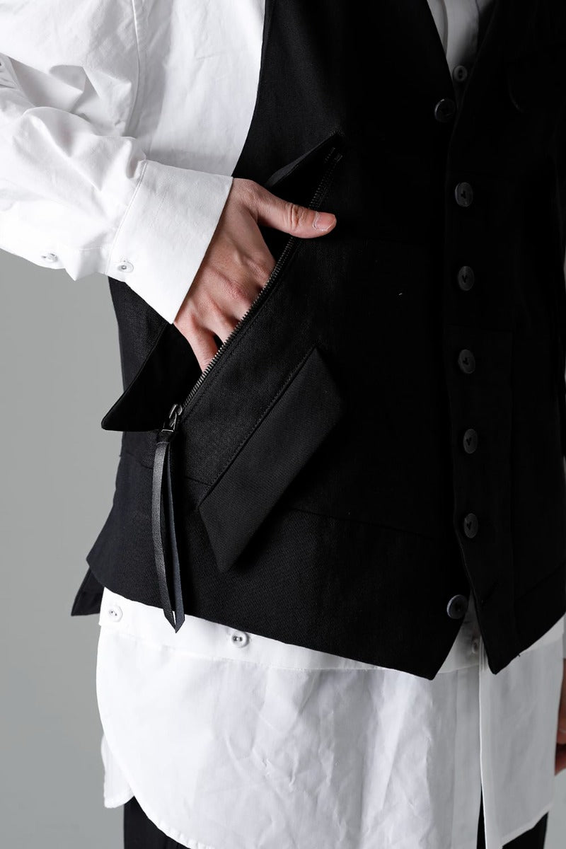 Fragment Vest  Black