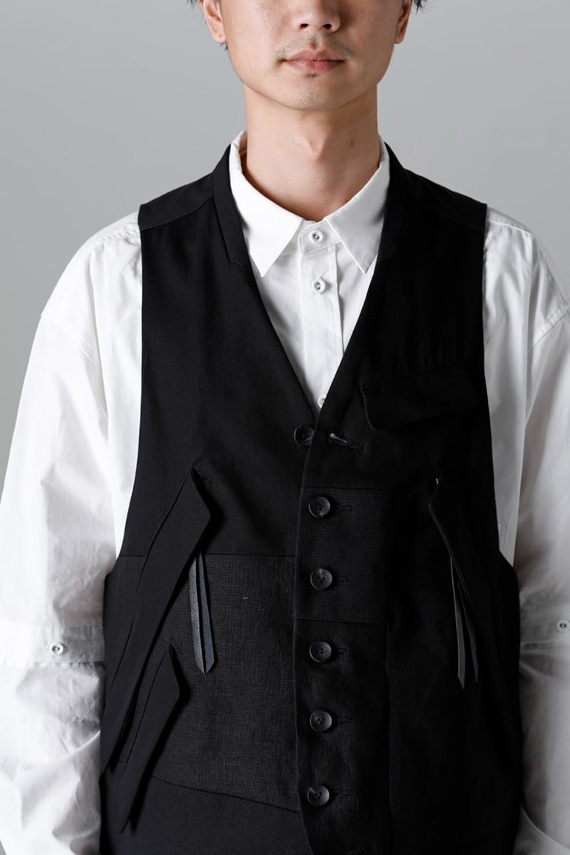 Fragment Vest  Black